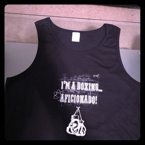 The boxing oficionado Tank top.